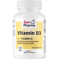 ZeinPharma Vitamin D3 14.000 I.E. Softgel-Kapseln 120 St.