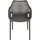 Garden Pleasure LAURIA Stapelstuhl 53 x 60 x 80 cm grau 2 St.