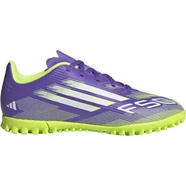 adidas F50 Club TF Kinder Purple Rush/Cloud White/Lucid Lemon 32