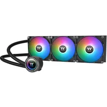 Thermaltake TH420 V2 ARGB Sync AIO CPU Wasserkühlung 420mm, Infinity Mirror, 3x CT140 ARGB PWM, hoher Luftstrom 84,32 CFM, Mainboard Sync, Intel/AMD