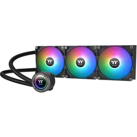 Thermaltake TH420 V2 ARGB Sync AIO CPU Wasserkühlung 420mm, Infinity Mirror, 3x CT140 ARGB PWM, hoher Luftstrom 84,32 CFM, Mainboard Sync, Intel/AMD