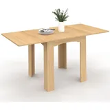 Ausziehbarer Esstisch Rechteck dona 4-8 Personen Buche 80-160cm