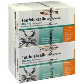 Ratiopharm Teufelskralle-ratiopharm Filmtabletten 200 St