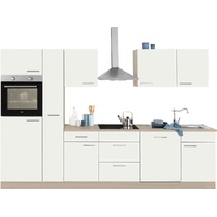 wiho Küchen Küchenzeile »Zell«, ohne E-Geräte, Breite 310 cm, weiß