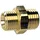 Riegler Doppelgewindenippel, G 1/2 a., M24x1,5 a., SW 28, Messing