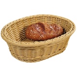 KESPER Brot und Obstkorb, Plastik, Natur, 25x20,5x8,5