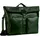 LEONHARD HEYDEN Porto Umhängetasche Leder 32 cm grün