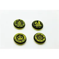 Thumbstick Grips für PS4 XBOX WII U Switch - Controller-Kappen - Crown Yellow
