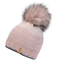 chillouts Bommelmütze »Klara Hat«, mit abnehmbarem Bommel, rosa