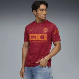 Puma Valencia CF Trainingsshirt 2025/26 Auswärtstrikot orange/rot Herren Gr. XS
