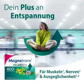 Magnetrans RelaxPlus Magnesium Granulat 20 Sticks