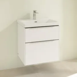 Villeroy & Boch Subway 3.0 Schrank mit Waschtisch, 2 Auszüge, 4A706001+C57800VE,