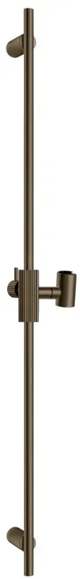 Gessi Ingranaggio Duschgarnitur RIGATO - Coffee bronze gebürstet PVD