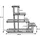 MCW Pflanzregal L71 105 x 95 x 25 cm Braun