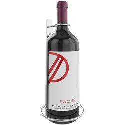 VintageView Vertikale Halterung für Wein-Magnum Chrom