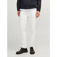 JACK & JONES Regular-fit-Jeans »JJICLARK JJEVAN AM SN«, Gr. 29 - Länge 32, white denim, , 57606537-29 Länge 32