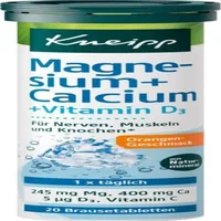 Kneipp Magnesium + Calcium + D3 Brausetabletten 20 St.