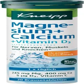 Kneipp Magnesium + Calcium + D3 Brausetabletten 20 St.