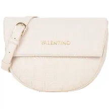 Valentino Pansy Umhängetasche Polyurethan Ecru
