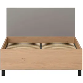 Vox Bett SIMPLE 125 x 204,4 cm Eiche grau