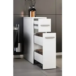 VCM Zalo Badkommode 30 x 95 x 30 cm Weiß