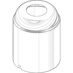 Dornbracht Haube Ersatzteile 091102046 49x63,5mm chrom 091102046-00