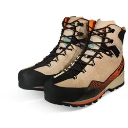 Mammut Wanderschuhe Kento Advanced High GTX (Bergstiefel bedingt steigeisenfest, wasserdicht) beige/schwarz Herren