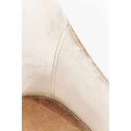 Kare 2er Set KARE DESIGN Stuhl East Side Stoff Beige Champagner