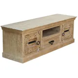 SIT Möbel Daipur Lowboard 150 x 50 cm Beige Massivholz
