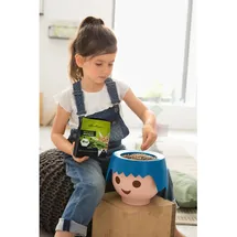 LECHUZA Lechuza® Pflanz-Set Grow your own Schwarz