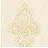 Profhome Barock Tapete 0,53 m x 10 m 5,33 m2 Creme/Gelb/Gold 319452