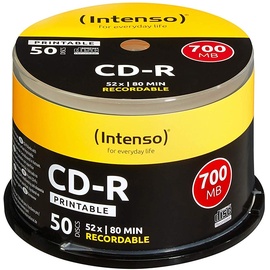 Intenso CD-R 700MB 52x bedruckbar 50er Spindel
