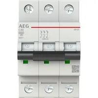 AEG EN63C40 Leitungsschutzschalter 6kA, C-Charakteristik, 40A, 3P 2CDS253088R0404