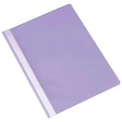 Schnellhefter A4 violett Plastik