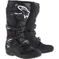 Alpinestars Tech 7 Motocross Stiefel, schwarz, Größe 47 für Männer
