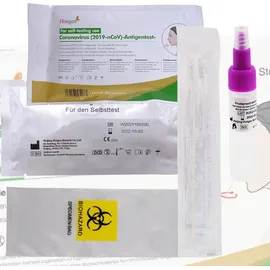 Hotgen Coronavirus (2019-nCoV) Nasal Antigentest 1 St. Erkennt Omikron