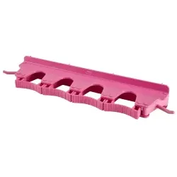 Vikan Wandhalterung, 395 mm 10181 , Farbe: pink