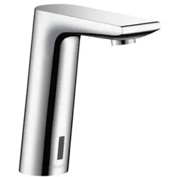 hansgrohe Waschtischmischer Elektronik Metris S chrom Batterieversion Kaltwasser