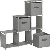 Bo-Camp Campingschrank Faltschrank XL Grau