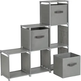 Bo-Camp Campingschrank Faltschrank XL Grau