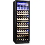 Klarstein Vinovilla Grande 165 Built-in Uno Onyx Weinkühlschrank 433 Ltr 165 Fl.