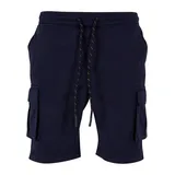 URBAN CLASSICS Drawstring Cargo Shorts Navy L