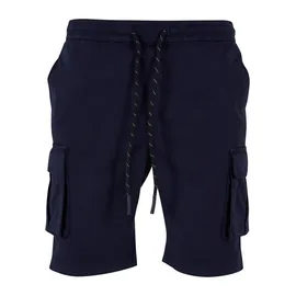 URBAN CLASSICS Drawstring Cargo Shorts Navy L