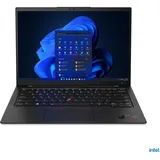 Lenovo ThinkPad X1 Carbon Gen. 10 (14", Intel Core i7-1255U, 16GB RAM, 512GB SSD DE), Notebook, Schwarz