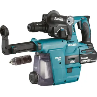 Makita DHR243RTJW inkl. 2 x 5,0 Ah + Makpac + Schnellladegerät + Staubabsaugung
