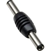 TRU Components 1582265 Niedervolt-Adapter Niedervolt-Stecker - Niedervolt-Stecker 5.5mm 2.5mm