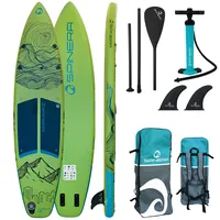 Spinera SUP Board Set Light 360 x 84,5 x 15 cm grün