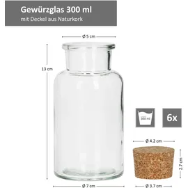 Mambocat Gewürzglas 150 ml 12 St.