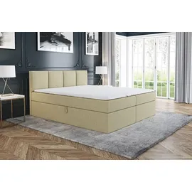 A&J MöbelLand ABI 120 x 200 cm Beige