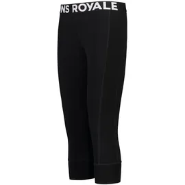 Mons Royale Cascade 3/4 Legging Schwarz L
